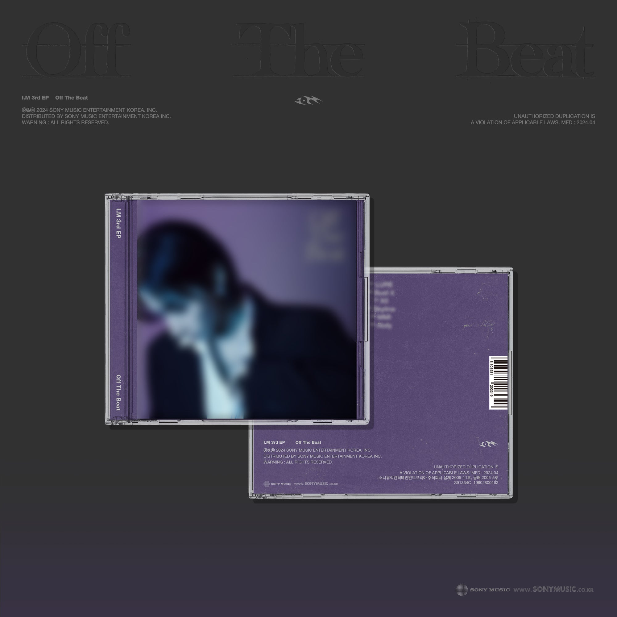 MONSTA X I.M - 3rd EP Off The Beat (Jewel Ver.)