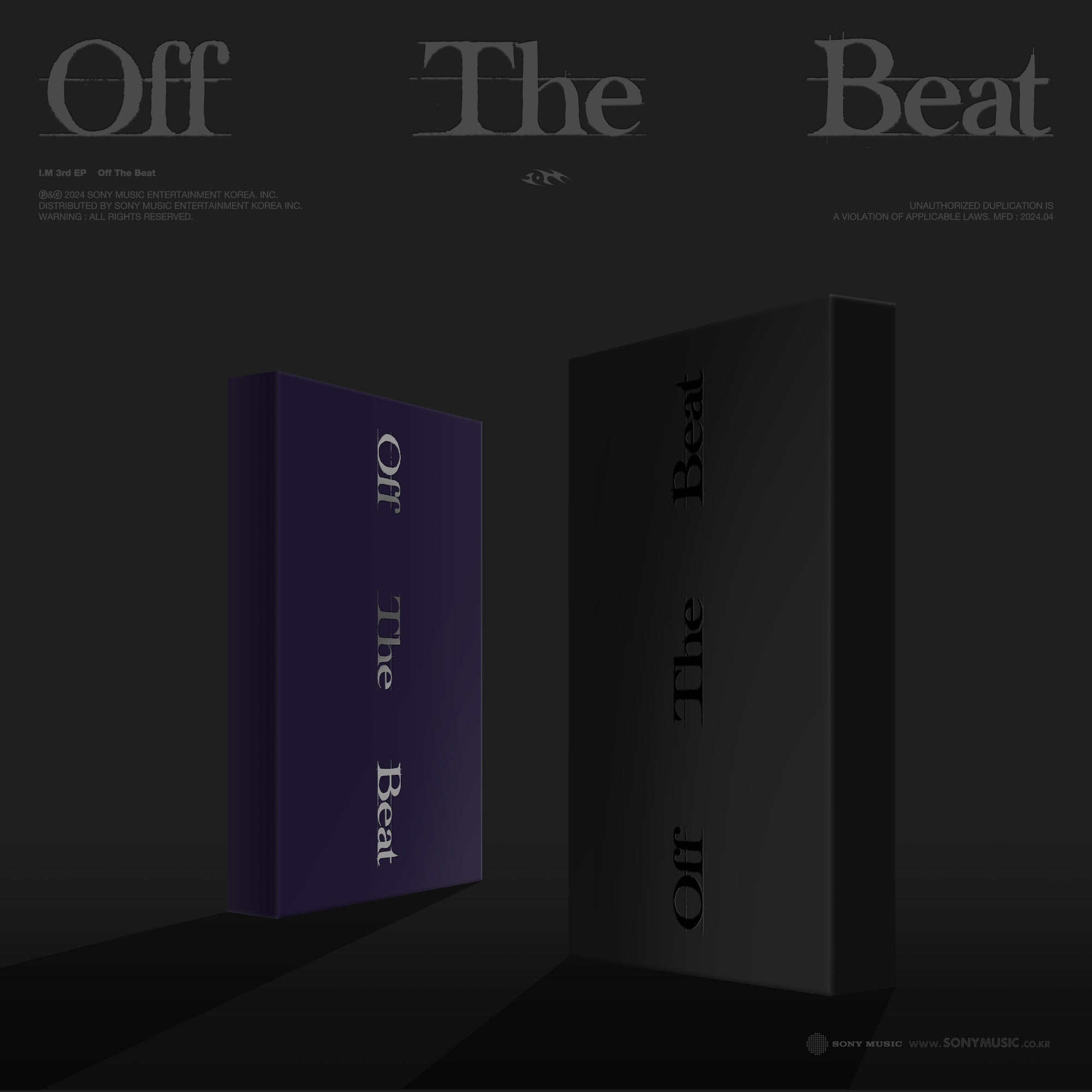 MONSTA X I.M - 3rd EP Off The Beat (Photobook Ver.)