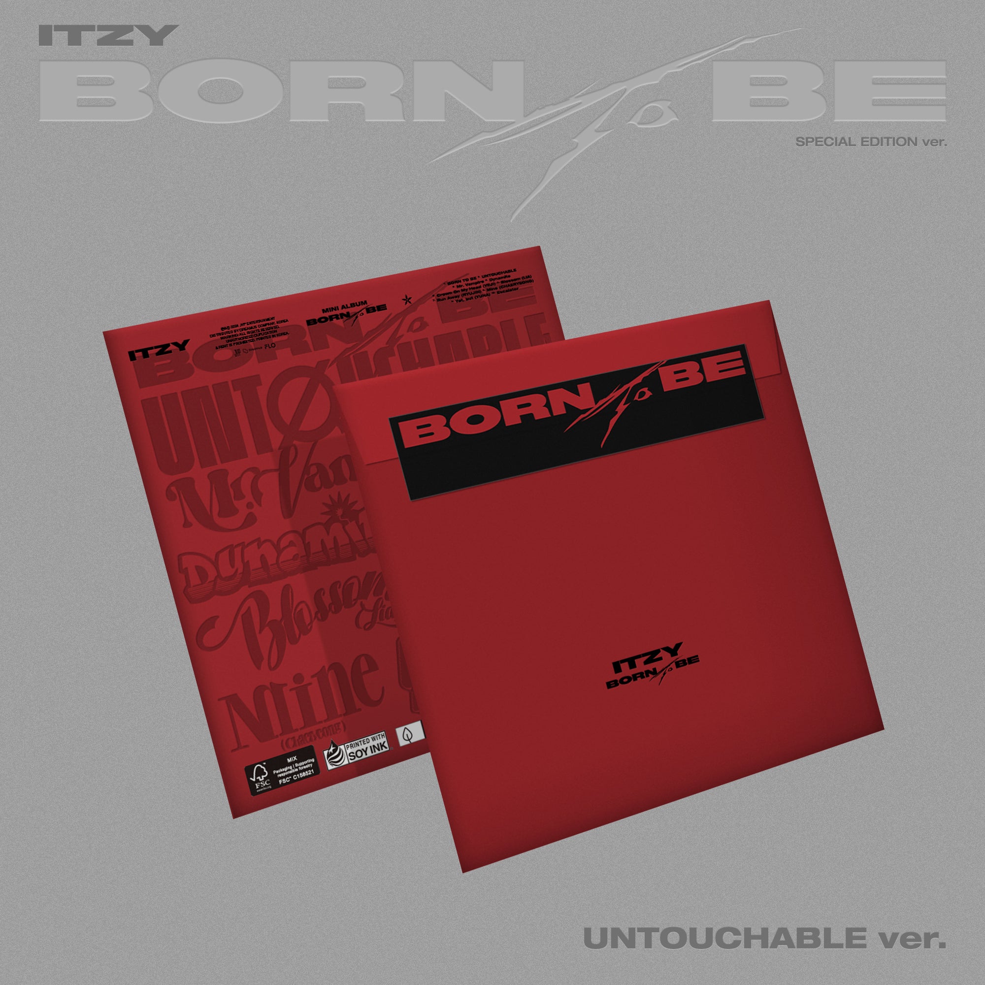 ITZY - BORN TO BE (SPECIAL EDITION / UNTOUCHABLE Ver.)