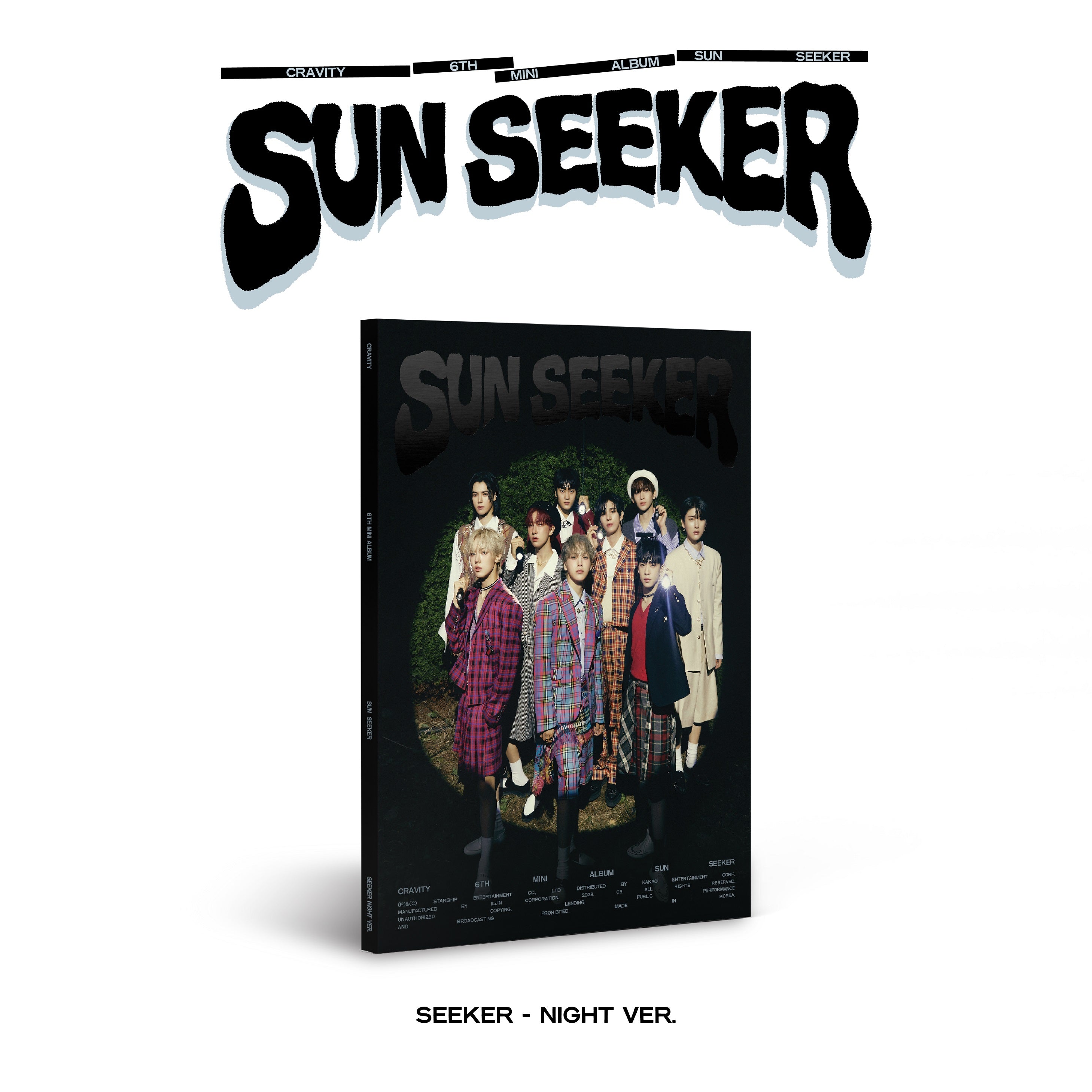 CRAVITY - 6th Mini Album SUN SEEKER (SEEKER - night VER.)