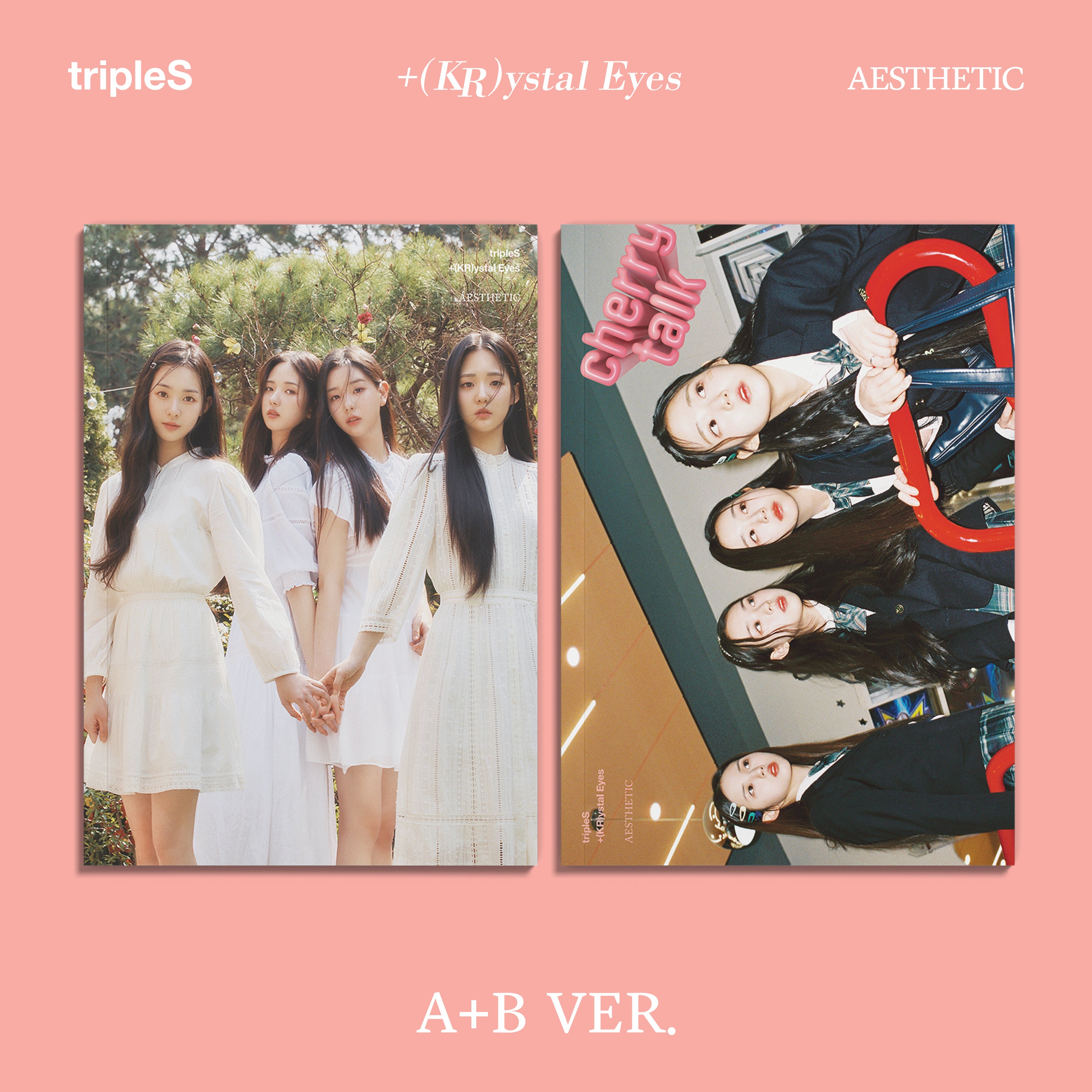 tripleS - Mini Album +(KR)ystal Eyes AESTHETIC