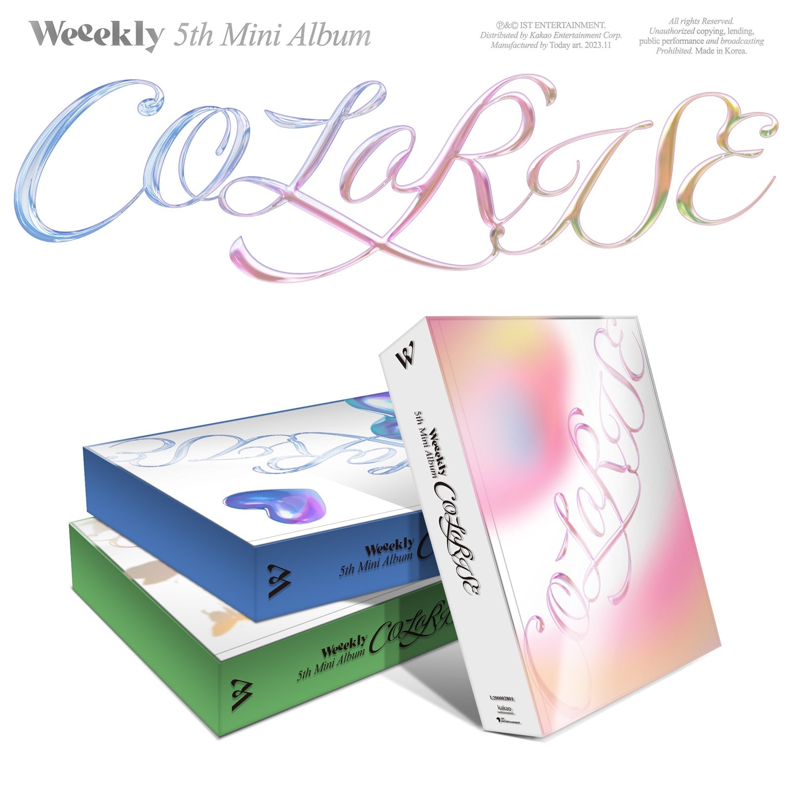 Weeekly - 5th Mini Album ColoRise