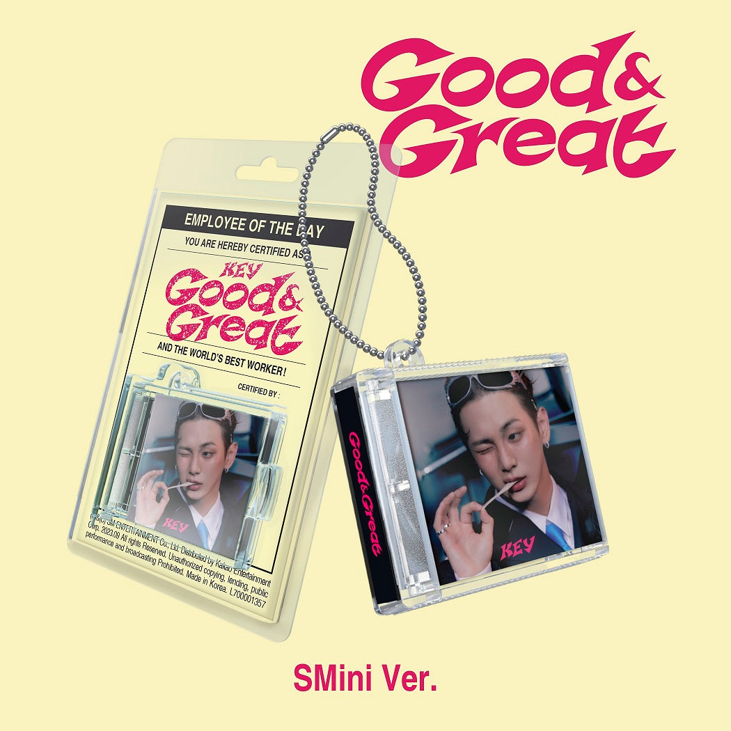 SHINee KEY - 2nd Mini Album Good & Great (SMini Ver.)