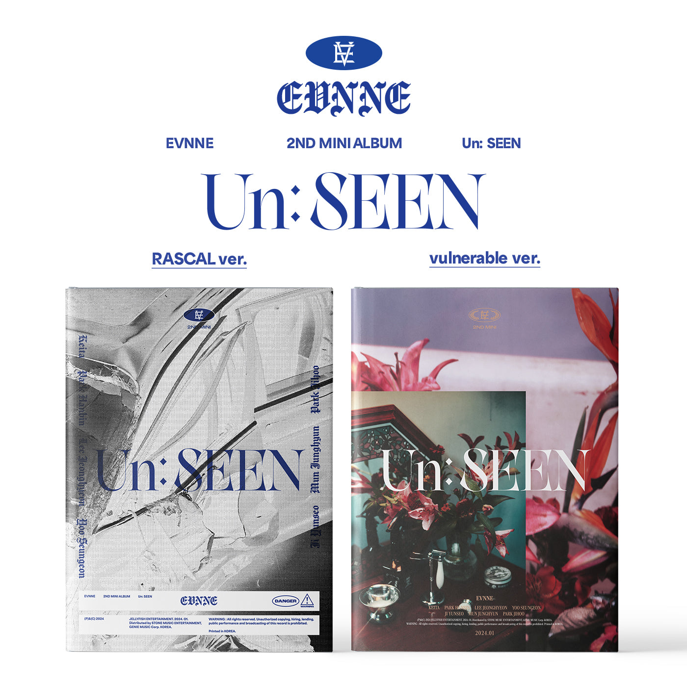 EVNNE - 2nd Mini Album Un: SEEN