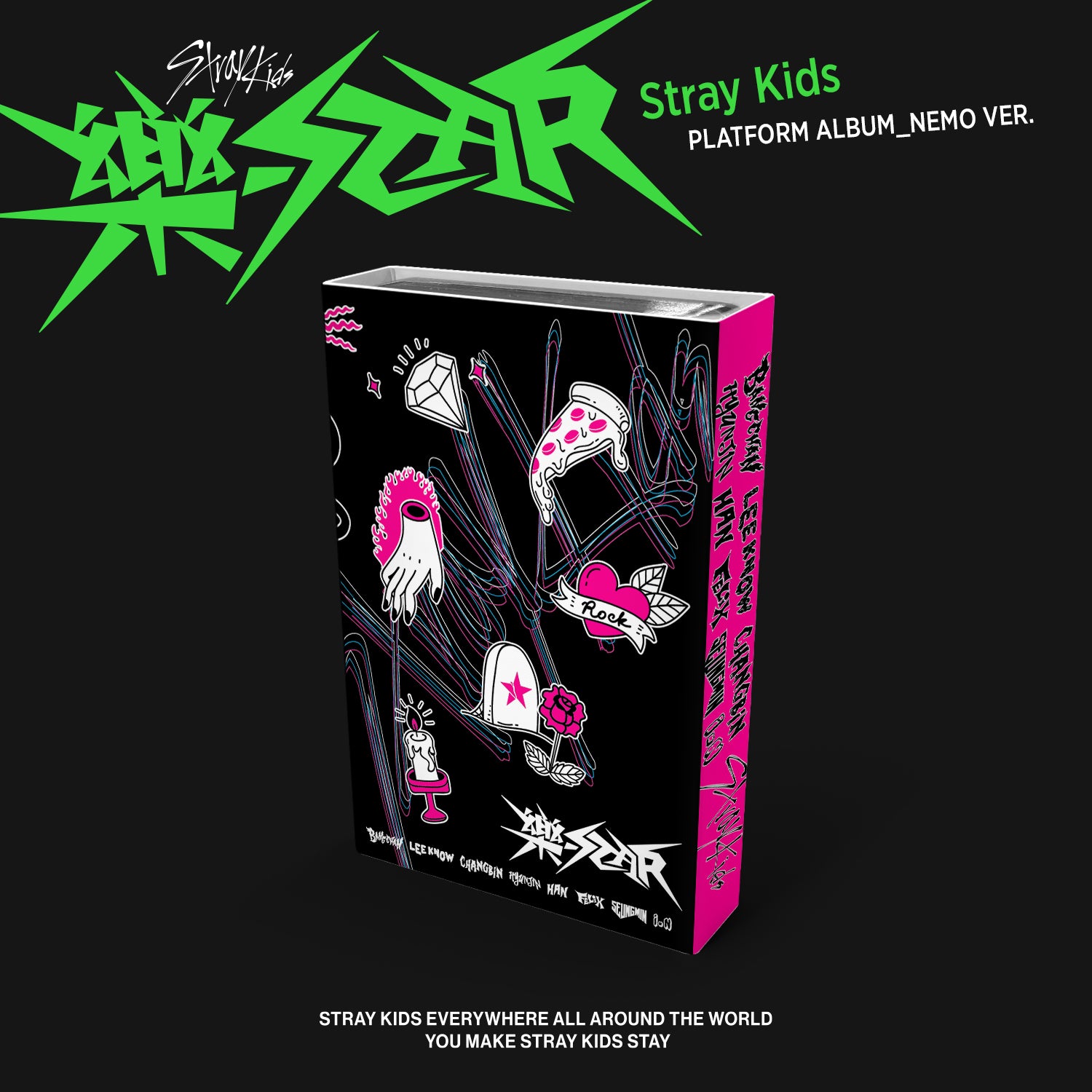 Stray Kids - Mini album 樂-STAR (PLATFORM_NEMO ver.)