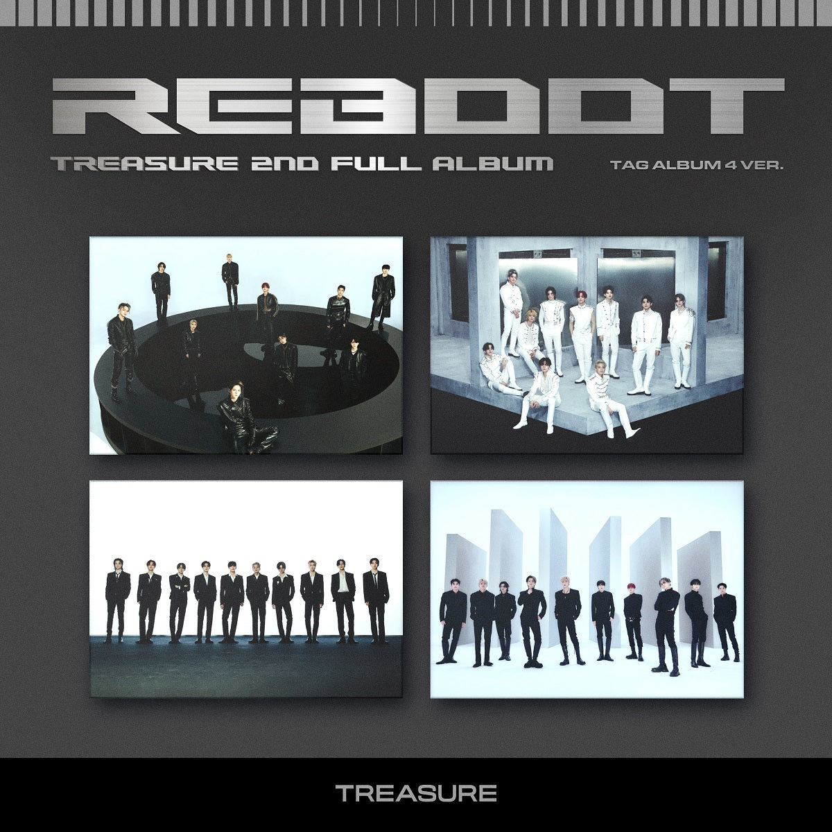 TREASURE - 2ndフルアルバム REBOOT (YG TAG ALBUM)
