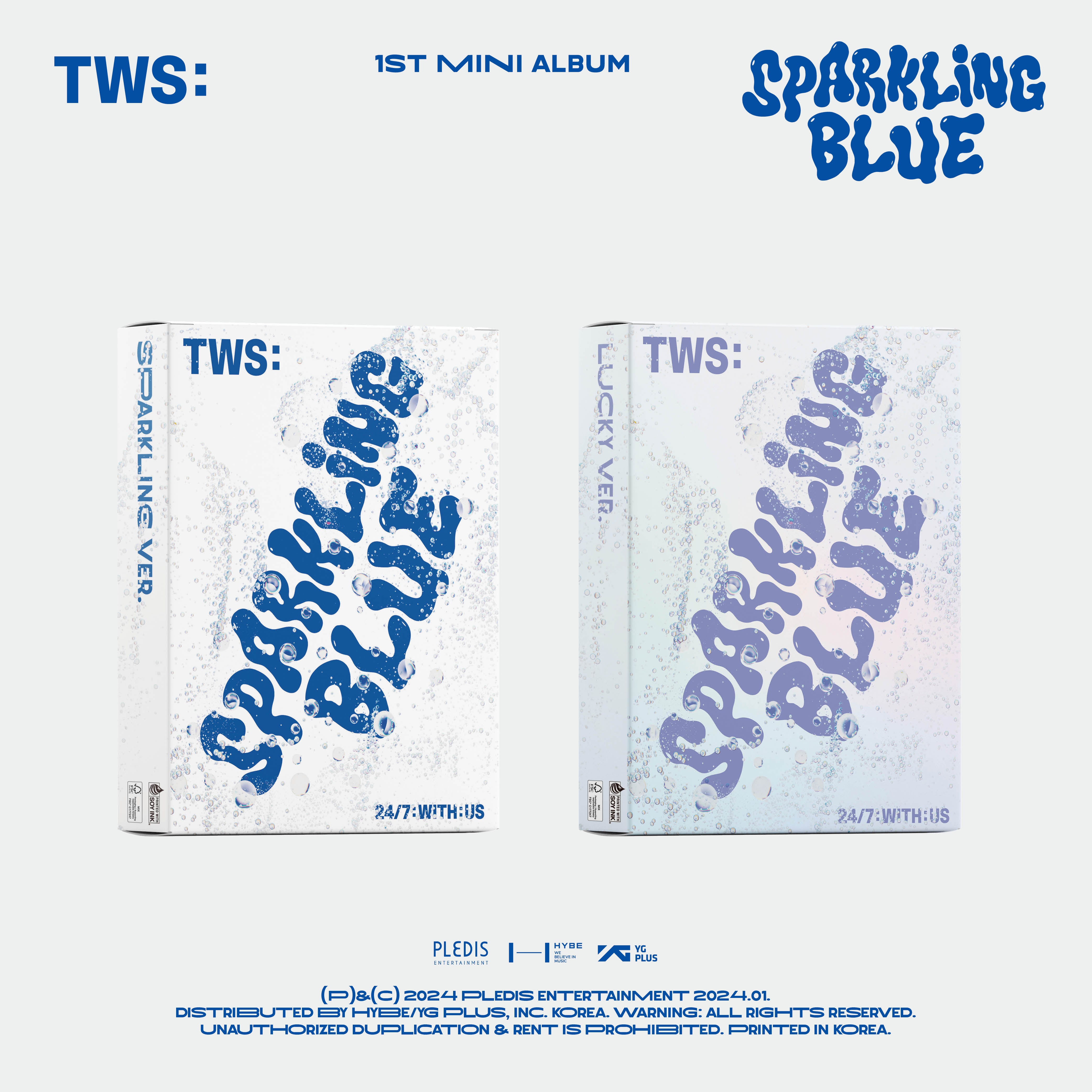 투어스 TWS - 미니 1집 Sparkling Blue