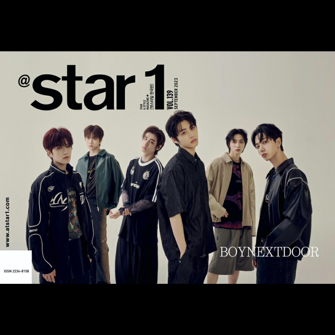 BOYNEXTDOOR cover @star1 Korea Magazine 2023 September