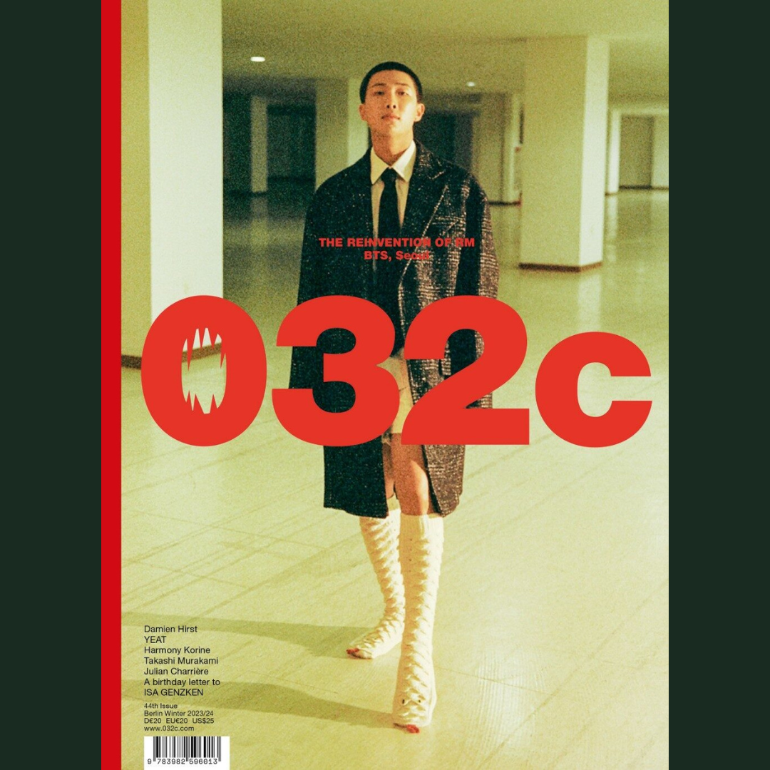 BTS RM cover 032c Magazine 2023/2024 Winter Issue 44