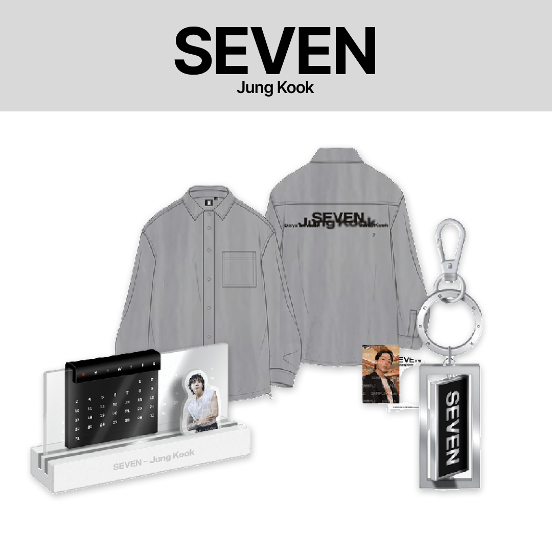BTS JUNGKOOK - SEVEN Official MD