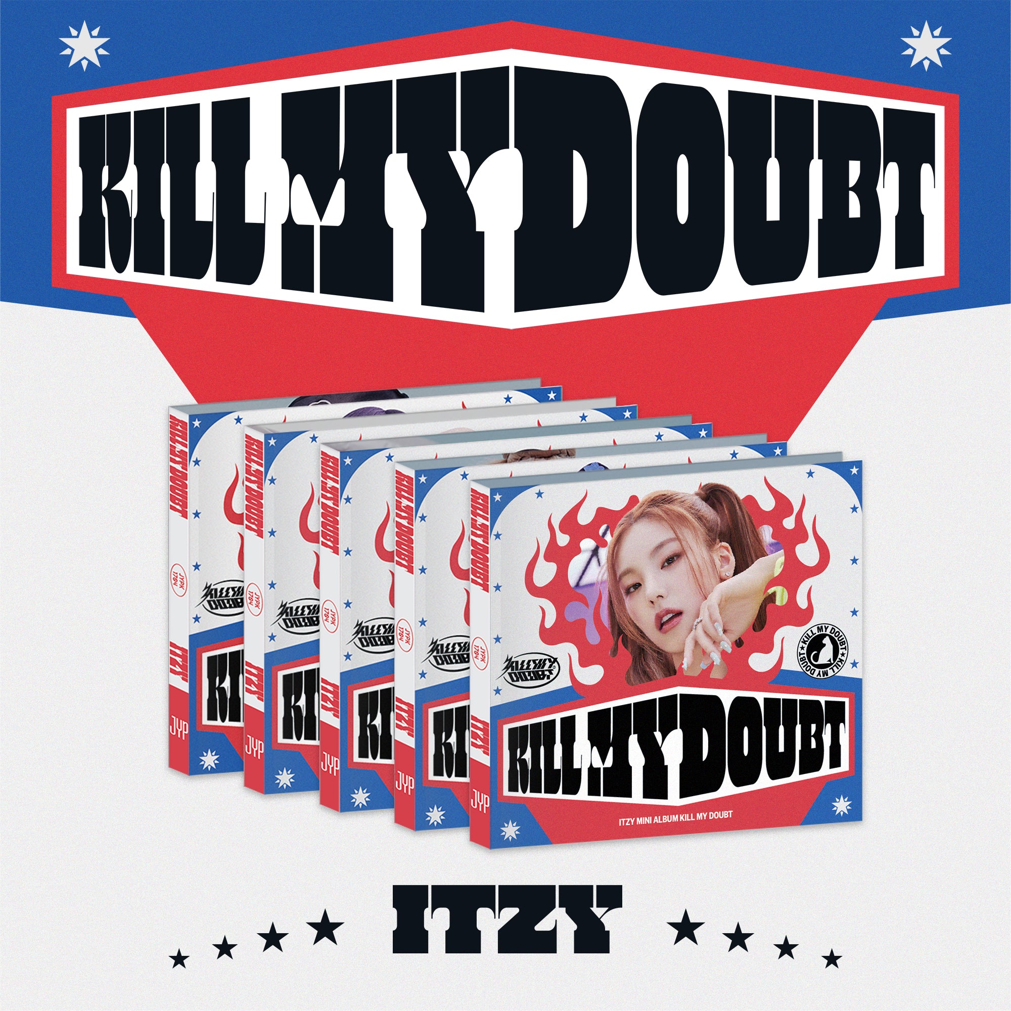 ITZY - 7ème Mini Album KILL MY DOUBT (DIGIPACK)