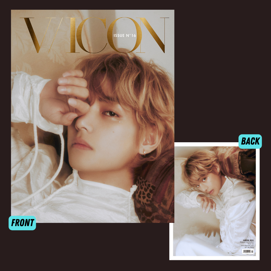BTS V cover DICON ISSUE N°16 V : VICON