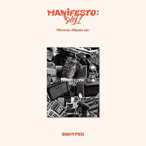 ENHYPEN - 3rd Mini Album MANIFESTO : DAY 1 (Weverse Albums ver.)