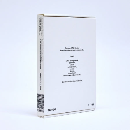 RM (BTS) - INDIGO (édition livre)