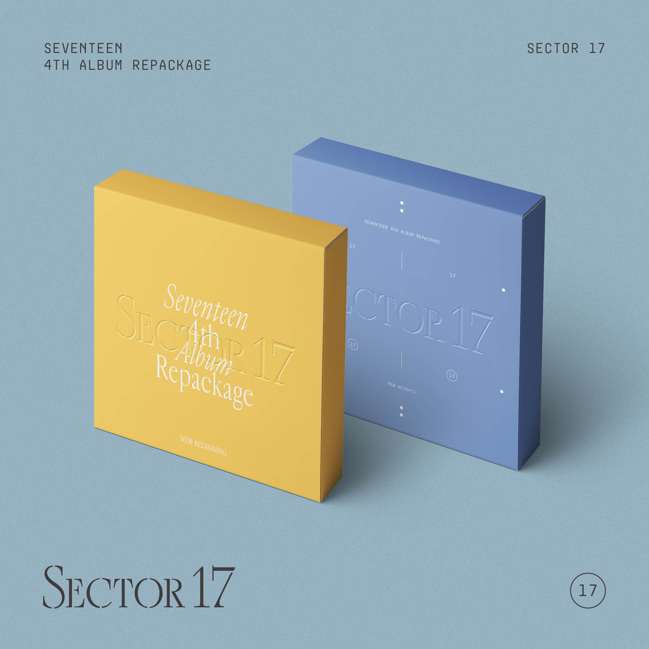 SEVENTEEN - 4th アルバム リパッケージ SECTOR 17